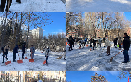 標(biāo)題：以雪為令 呼和浩特分院開展掃雪除冰行動
瀏覽次數(shù)：984
發(fā)表時間：2024-01-23